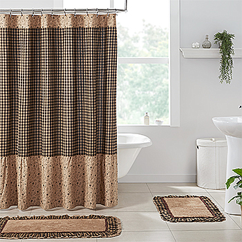 Primitive Shower Curtains