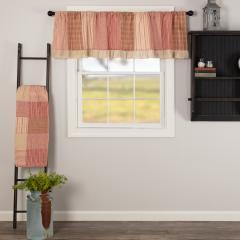 Sawyer Mill Red Patchwork Valance 19x72
