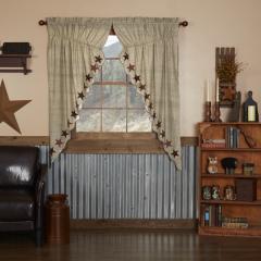 Abilene Star Prairie Short Panel Set of 2 63x36x18