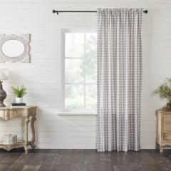 Annie Buffalo Grey Check Panel 96x50