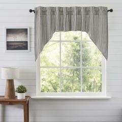 Ashmont Ticking Stripe Swag Set of 2 36x36x16