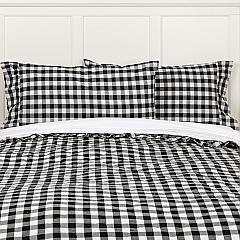 Annie Buffalo Black Check Standard Pillow Case Set of 2 21x30+4