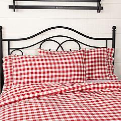 Annie Buffalo Red Check King Pillow Case Set of 2 21x36+4