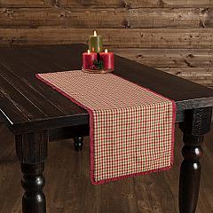 Jonathan Plaid Ruffled Runner 13x36
