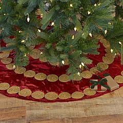 Memories Red Tree Skirt 48