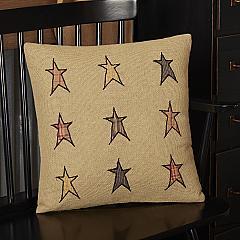 Stratton Applique Star Pillow 16x16