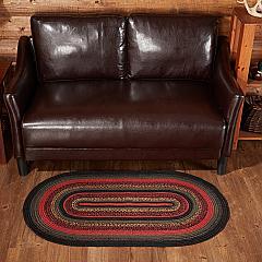 Cumberland Jute Rug Oval w/ Pad 27x48