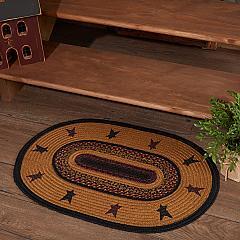 Heritage Farms Star Jute Rug Oval w/ Pad 20x30