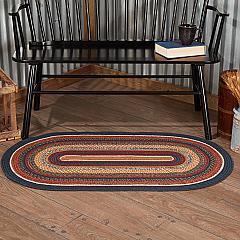 Stratton Jute Rug Oval w/ Pad 27x48