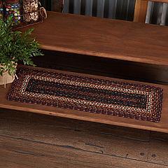 Beckham Jute Stair Tread Rect Latex 8.5x27