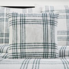 Pine Grove Plaid Fabric Pillow Cover 18x18