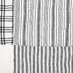 Sawyer Mill Black King Sham 21x37