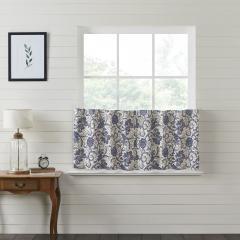 Dorset Navy Floral Tier Set of 2 L24xW36