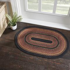 Heritage Farms Jute Rug Oval w/ Pad 24x36