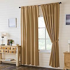 Burlap Natural Panel Set of 2 96x50