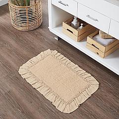 Burlap Vintage Bathmat 20x30