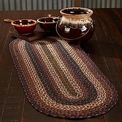 Beckham Jute Oval Runner 13x36