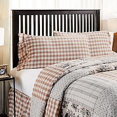 Annie Buffalo Portabella Check King Pillow Case Set of 2 21x36+4