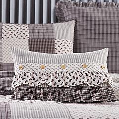 Florette Ruffled Pillow 14x22