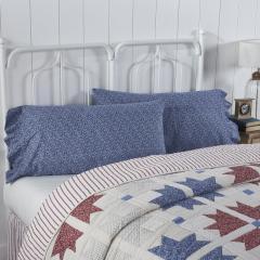 Celebration Ruffled King Pillow Case Set of 2 21x36+4