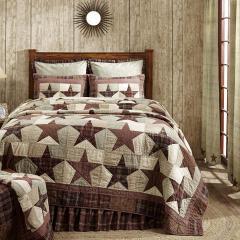 Abilene Star California King Quilt 130Wx115L