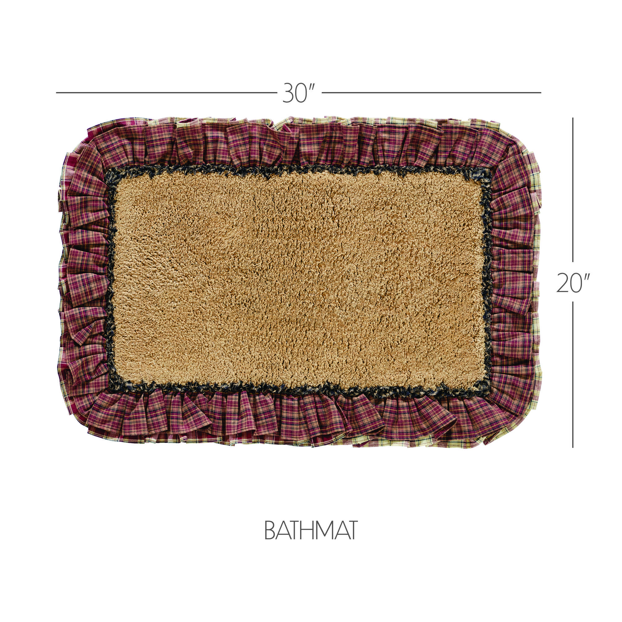 Beckham Bathmat 20x30 VHC Brands
