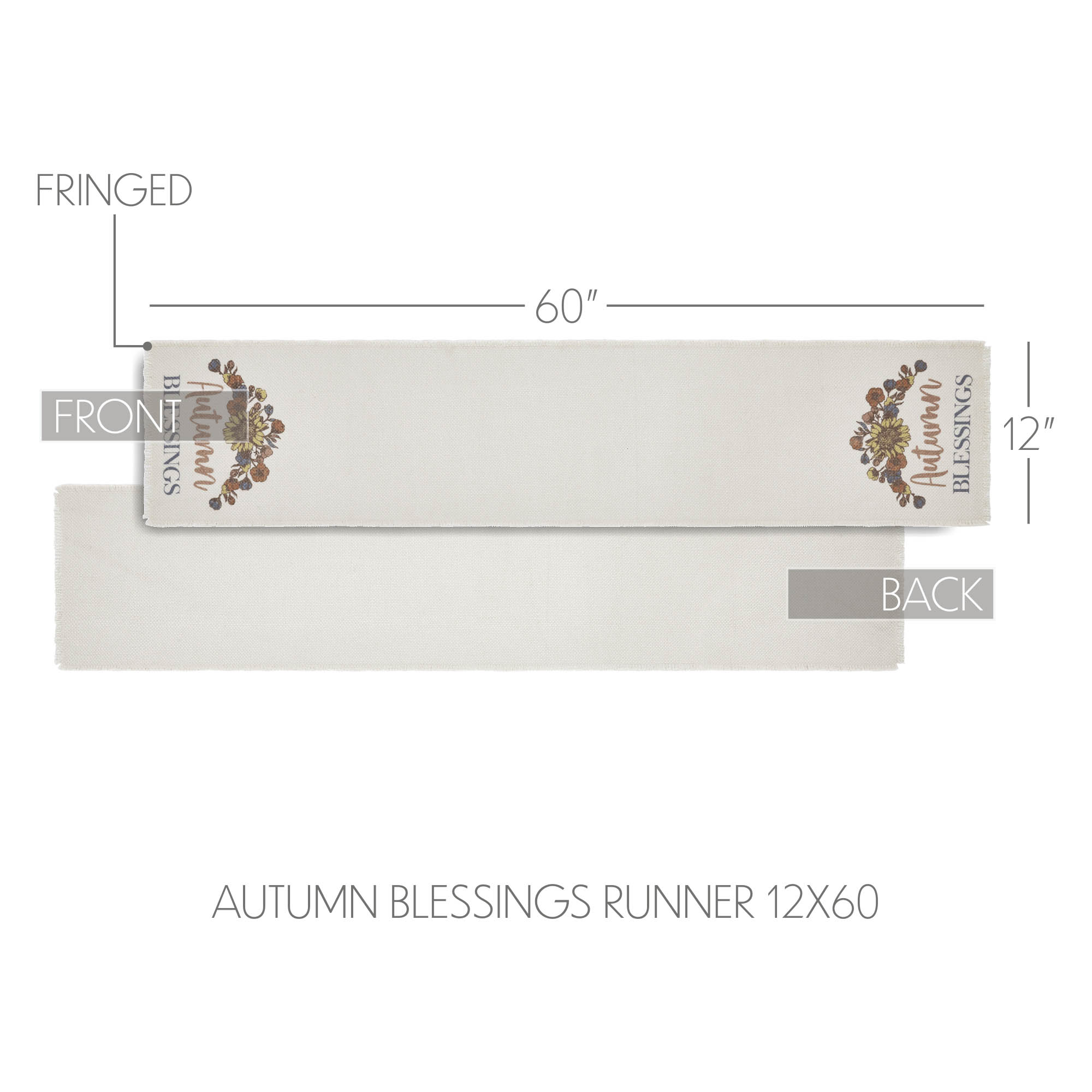 Bountifall Autumn Blessings Runner 12x60 VHC Brands