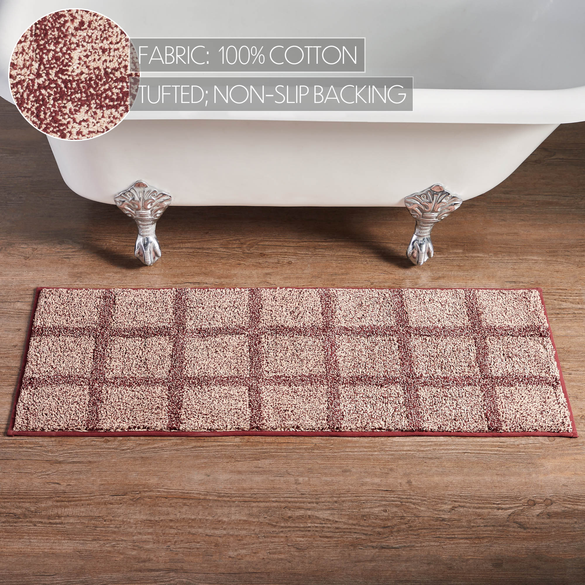Connell Bathmat 17x48 VHC Brands