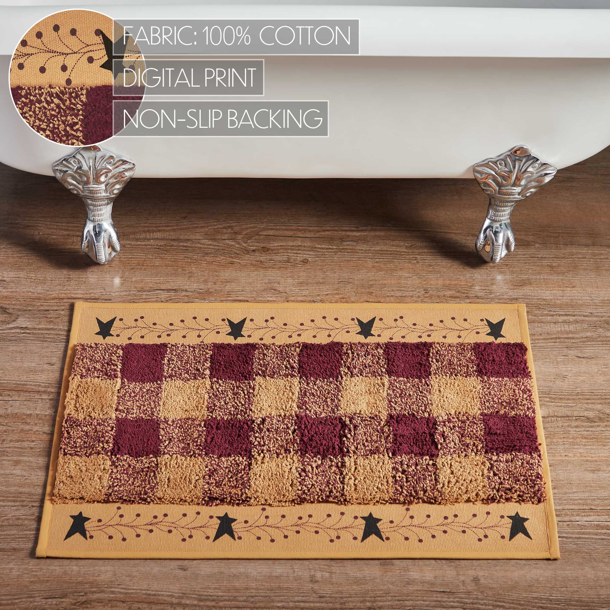 Pip Vinestar Bathmat 20x30 VHC Brands