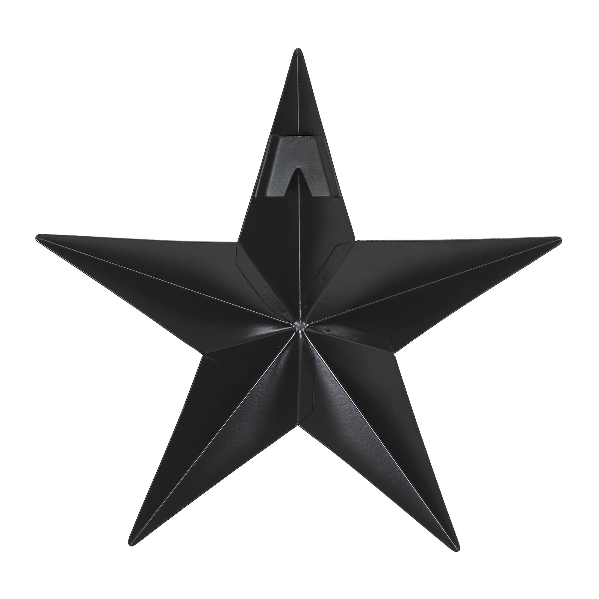 Metal Star Distressed Black 8x8 VHC Brands