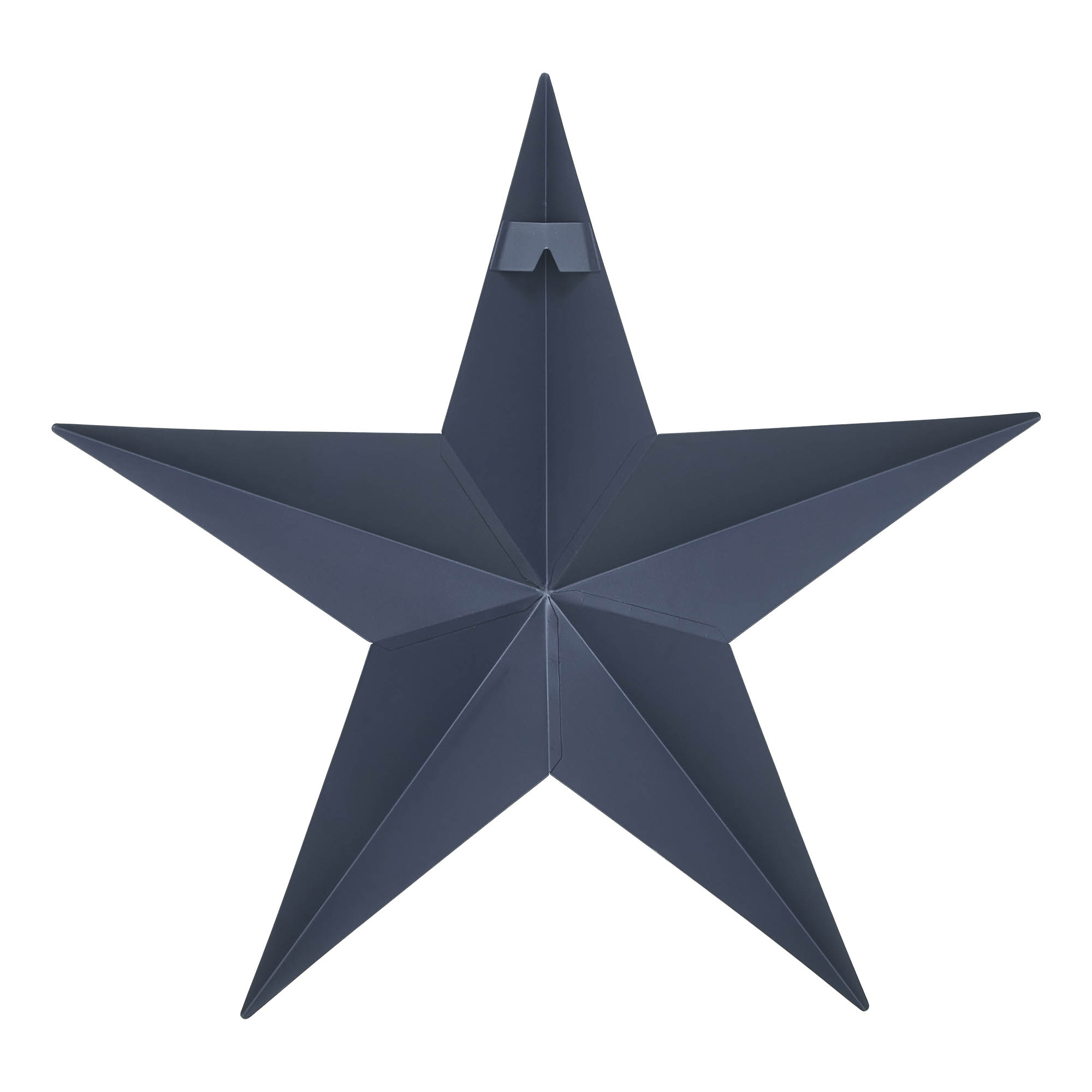 Metal Star Distressed Navy 18x18 VHC Brands
