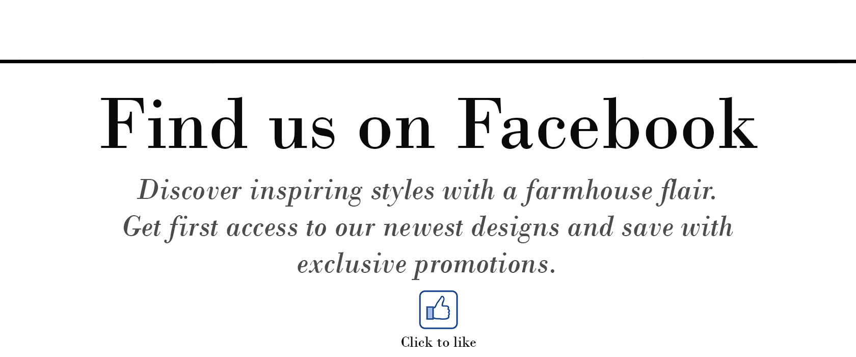 VHCBRANDS Follow us on Facebook