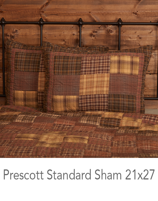 Prescott Standard Sham by VHC Brands